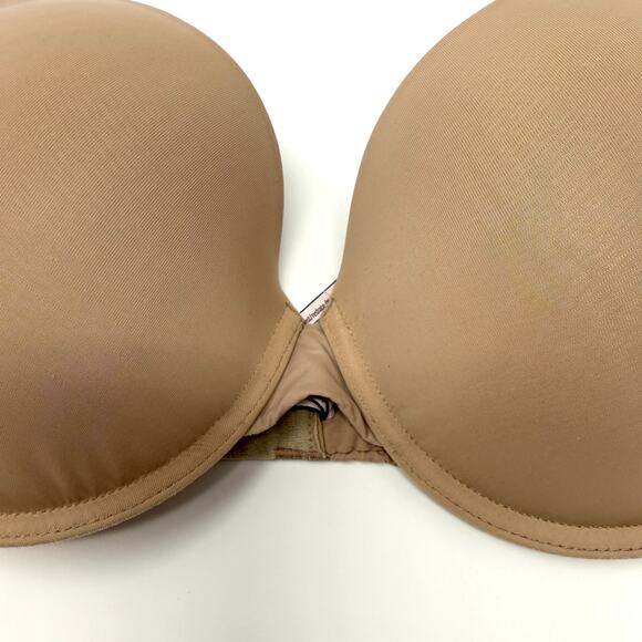 Victoria’s Secret Push Up Padded Underwire Bra In Nude Size 36D - Picture 4 of 8